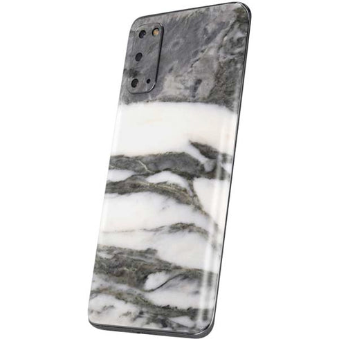 Grey Marbling Galaxy S20 Skin