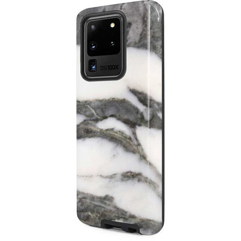 Grey Marbling Galaxy S20 Ultra 5G Pro Case