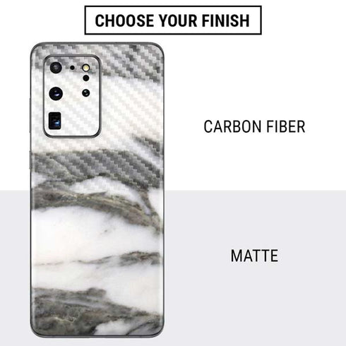 Grey Marbling Galaxy S20 Ultra 5G Skin