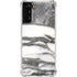 Grey Marbling Galaxy S21 FE Clear Case