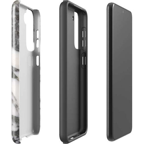 Grey Marbling Galaxy S21 FE Pro Case