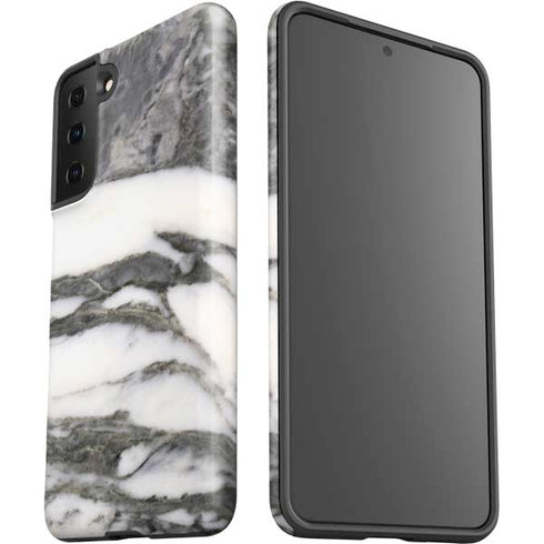 Grey Marbling Galaxy S21 FE Pro Case