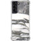 Grey Marbling Galaxy S22 Clear Case