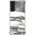 Grey Marbling Galaxy S22 Clear Case