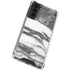 Grey Marbling Galaxy S22 Clear Case