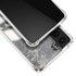 Grey Marbling Galaxy S22 Clear Case