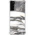 Grey Marbling Galaxy S22 Plus Clear Case