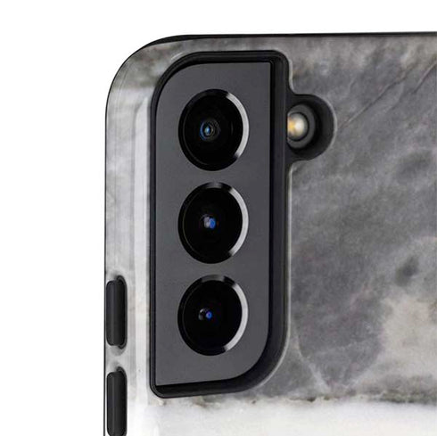 Grey Marbling Galaxy S22 Pro Case