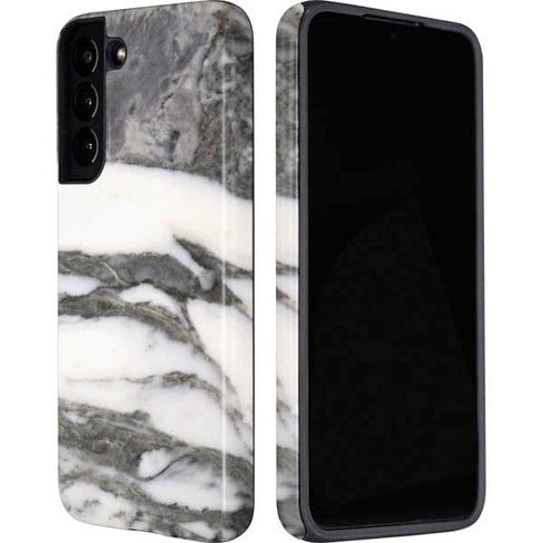 Grey Marbling Galaxy S22 Pro Case