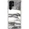 Grey Marbling Galaxy S22 Ultra Clear Case