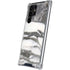 Grey Marbling Galaxy S22 Ultra Clear Case
