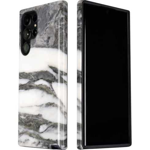 Grey Marbling Galaxy S22 Ultra Pro Case