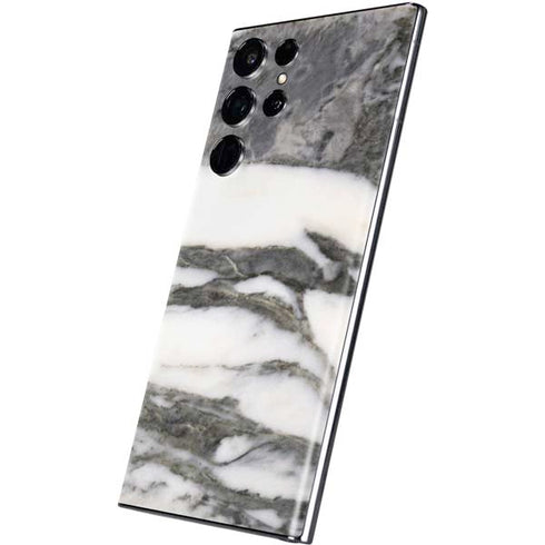 Grey Marbling Galaxy S22 Ultra Skin