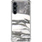 Grey Marbling Galaxy S23 FE Clear Case