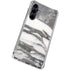 Grey Marbling Galaxy S23 FE Clear Case