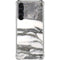 Grey Marbling Galaxy S23 Plus Clear Case