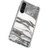 Grey Marbling Galaxy S23 Plus Clear Case