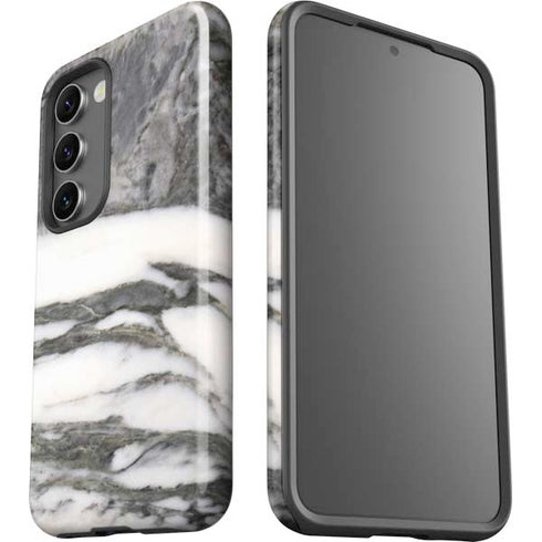 Grey Marbling Galaxy S23 Plus Pro Case