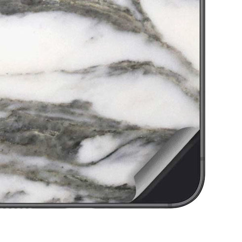 Grey Marbling Galaxy S23 Skin