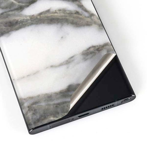 Grey Marbling Galaxy S23 Ultra Skin