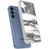 Grey Marbling Galaxy S24 Clear Case