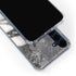 Grey Marbling Galaxy S24 Clear Case