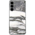 Grey Marbling Galaxy S24 Plus Clear Case