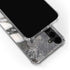 Grey Marbling Galaxy S24 Plus Clear Case