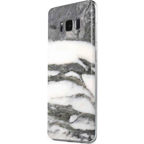 Grey Marbling Galaxy S8 Plus Skin