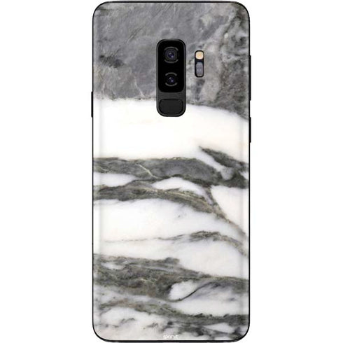 Grey Marbling Galaxy S9 Plus Skin