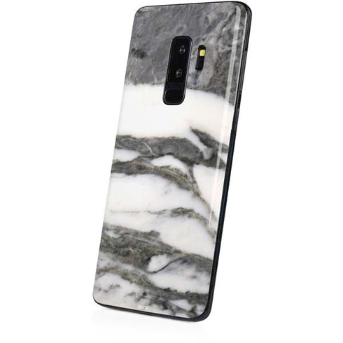 Grey Marbling Galaxy S9 Plus Skin