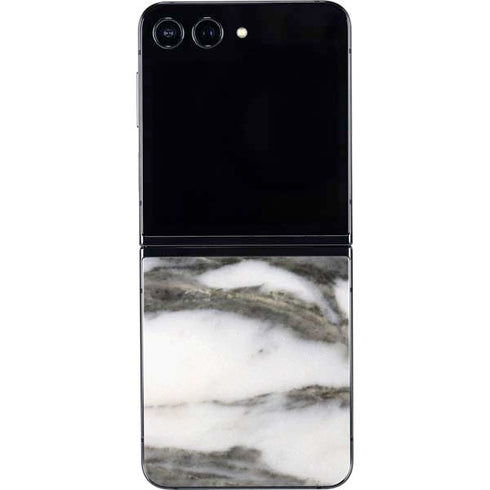 Grey Marbling Galaxy Z Flip5 5G Skin