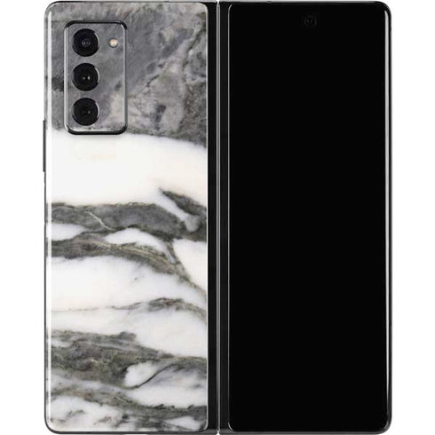Grey Marbling Galaxy Z Fold2 5G Skin