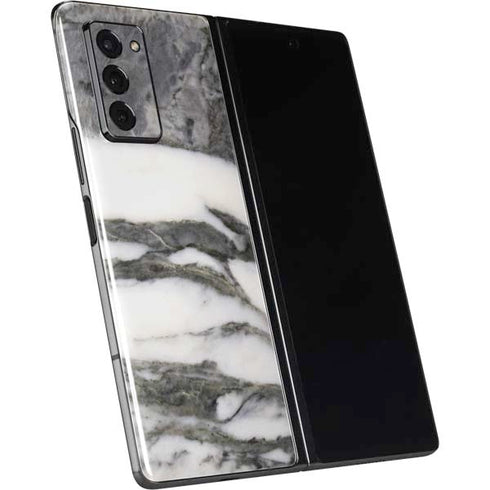 Grey Marbling Galaxy Z Fold2 5G Skin