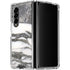Grey Marbling Galaxy Z Fold4 5G Clear Case