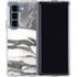 Grey Marbling Galaxy Z Fold5 5G Clear Case