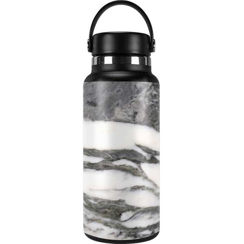 Grey Marbling Hydro Flask 32oz Wide Mouth Skin