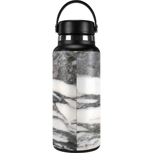 Grey Marbling Hydro Flask 32oz Wide Mouth Skin