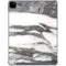 Grey Marbling iPad Pro 12.9in (2020) Clear Case