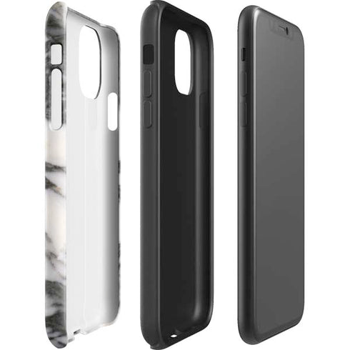 Grey Marbling iPhone 11 Impact Case