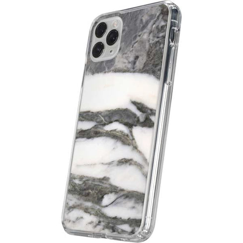 Grey Marbling iPhone 11 Pro Clear Case