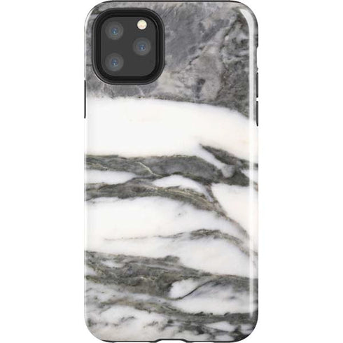 Grey Marbling iPhone 11 Pro Max Impact Case