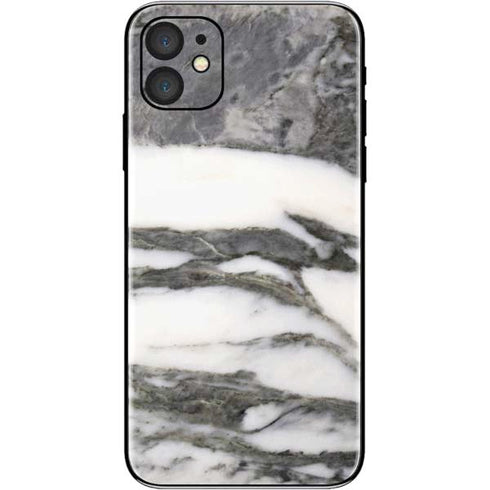 Grey Marbling iPhone 11 Skin