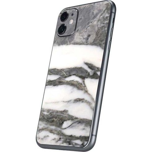 Grey Marbling iPhone 11 Skin