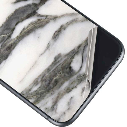 Grey Marbling iPhone 11 Skin