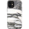 Grey Marbling iPhone 12 Mini Impact Case