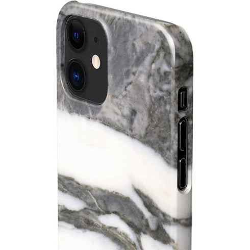Grey Marbling iPhone 12 Mini Lite Case