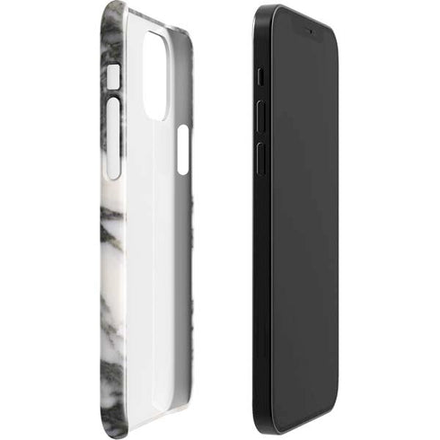 Grey Marbling iPhone 12 Mini Lite Case