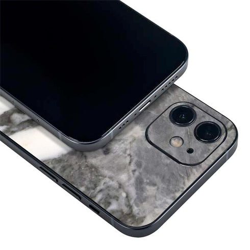 Grey Marbling iPhone 12 Mini Skin