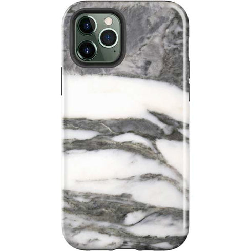 Grey Marbling iPhone 12 Pro Impact Case